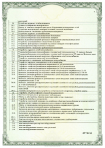 Свидетельство о допуске, прил. 1-3